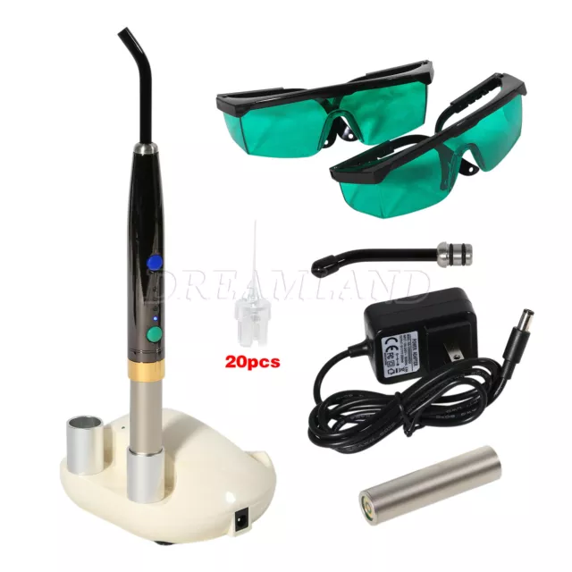 Dental Diode Laser System Wireless Heal laser Pen Oral Surgery Soft Tissue +Tips