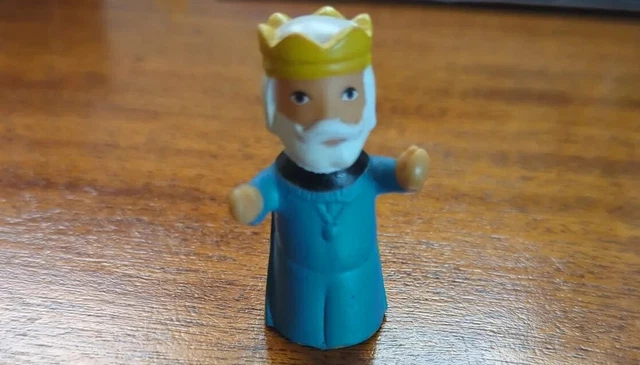 Mister Rogers King Friday Finger Puppet Ideal 1977 Mr. Rogers Playset