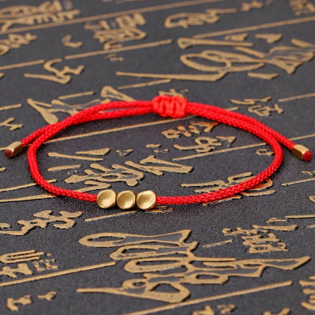 Handmade Lucky Beads Bracelet Bangle Adjustable Women Men Gifts Jewelry Party