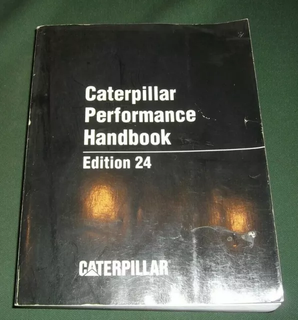 Cat Caterpillar Performance Manuale Libro Manuale 24 24TH 1993 Stampa