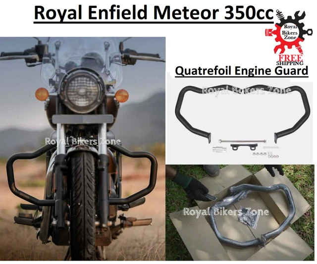 ROYAL ENFIELD METEOR 350 Quatrefoil Engine Guard £90.67 PicClick UK