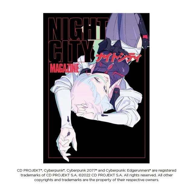NIGHT CITY MAGAZINE Cyberpunk Edgerunners Staff Art Book