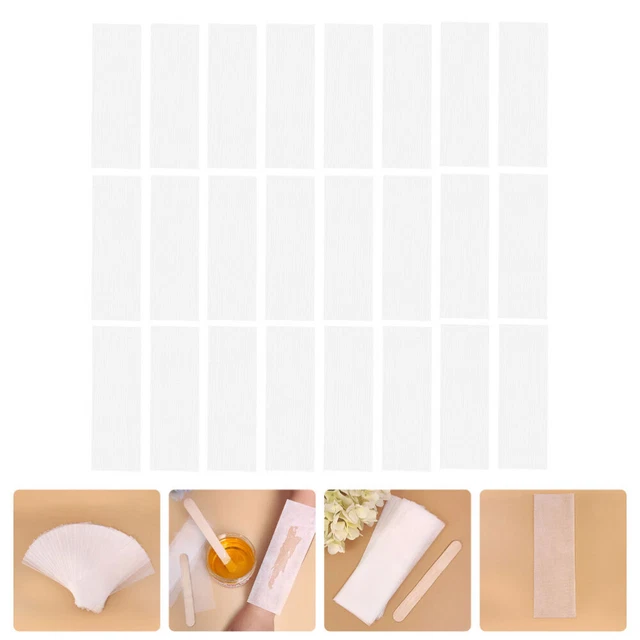 30 un. tiras de cera corporal cara tiras de cera reutilizables