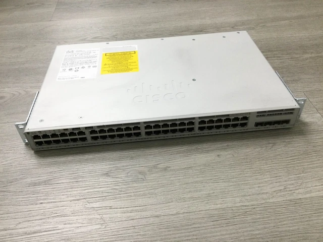CISCO C9200L-48P-4X-E 48-PORT PoE+ 4 x 10G Network Essentials Switch ...