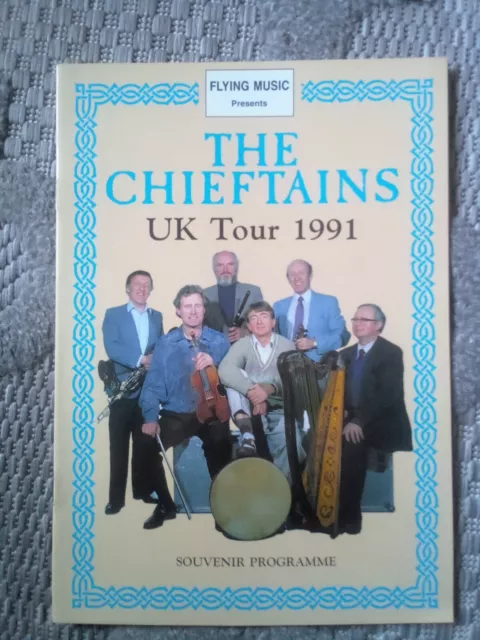 TOUR PROGRAMME The Chieftains UK Tour 1991