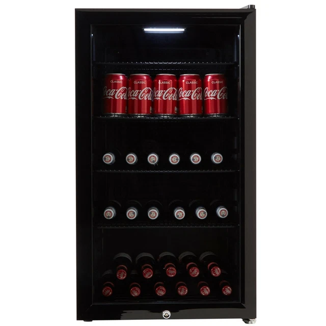 COOKOLOGY CBC98BK UNDERCOUNTER Drinks Fridge Glass Door Wine