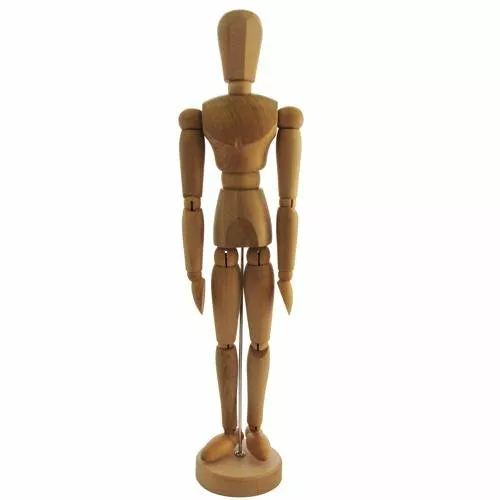 Maniquí de madera Jakar Artists con extremidades móviles maniquí humano 2