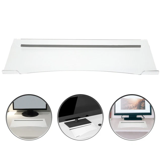 Supporto Per Tastiera In Acrilico Trasparente - Rialzo Ergonomico Per PC Gaming E Ufficio - Foto 3