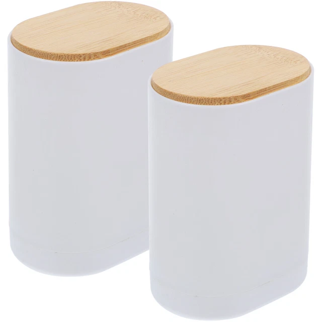 2 piezas soporte de soporte de soporte de dientes tipo push soporte de soporte de dientes automático - dispensador Zah moderno