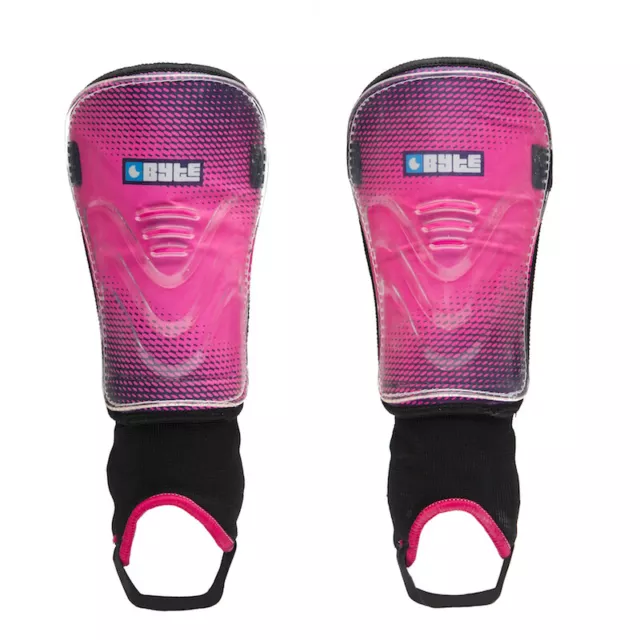 Byte Mx Junior Hockey Shinguards Pink