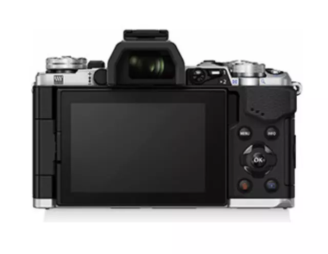 [ Casi Mint ] Olympus Om-D E-m5 Mark II Cámara Digital - Plata Cuerpo N074