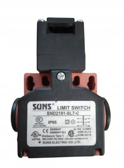 Limit switch SUNS SND2191-SL7-C IP67 / # 8 6D1 5361