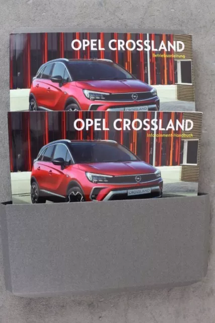 Opel Crossland operating instructions incl. infotainment manual "Nov. 2020"