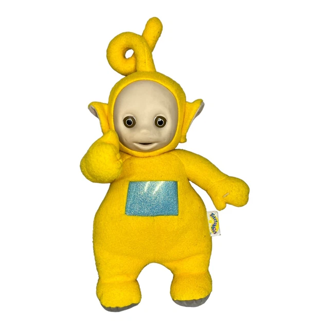 VINTAGE TELETUBBIES TALKING Plush Playskool LALA Yellow Stuffed 1998 15