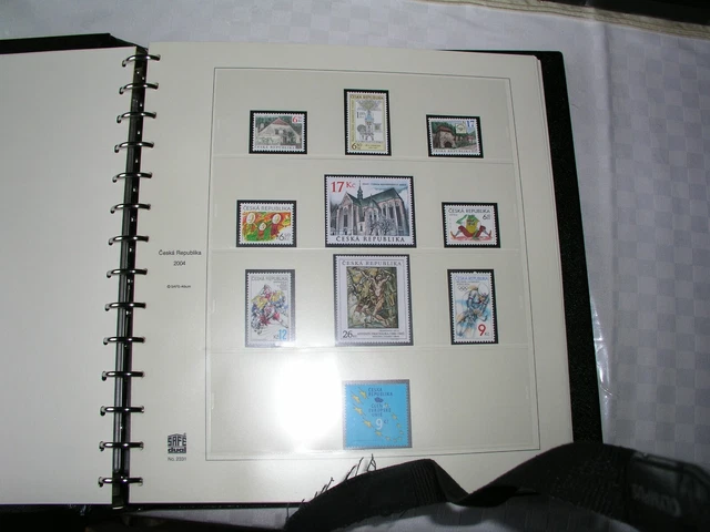 Briefmarkensammlung Tschechische Republik v. 1993 bis 2018  postfrisch 2