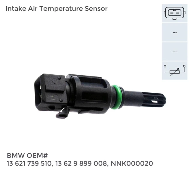 INTAKE AIR TEMPERATURE Sensor For BMW E39 523i, 528i, 530i, 535i, 540i ...