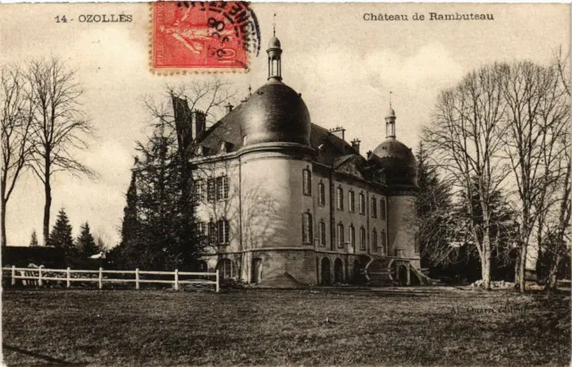 CPA AK OZOLLES - Chateau de RAMBUTEAU (437504)