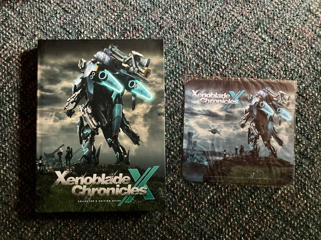 Xenoblade Chronicles X Collector's Edition Guide Hardcover W/ Mouse Pad