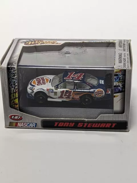 Tony Stewart 1:87 Diecast "Burger King" Winners Circle Race Car #14