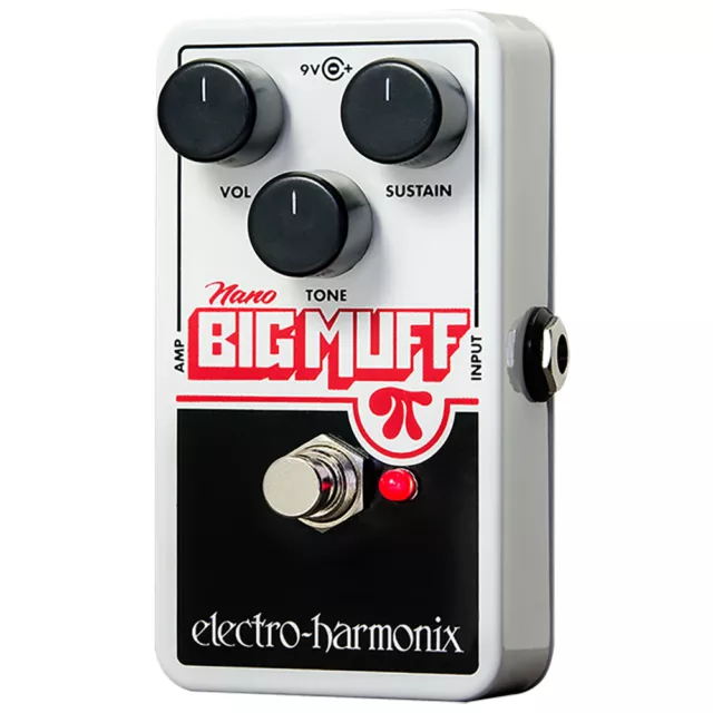 Electro-Harmonix Nano Big Muff Pi Distortion Fuzz Overdrive Guitar Effects Pedal