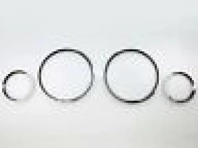 For Vauxhall OPEL CORSA B CHROME Gauge Dial Dash Rings set