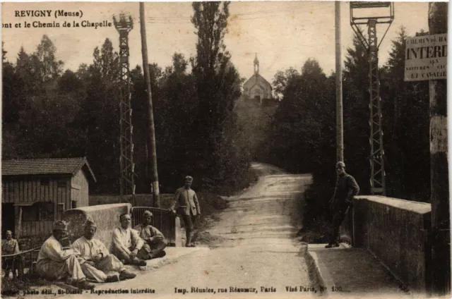 CPA AK Military - Revigny - Bridge and the Way of the Chapel (698320)