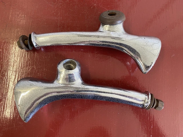 1934 Chevrolet Master Headlight Stand Pair Left Right Original 34 Chevy
