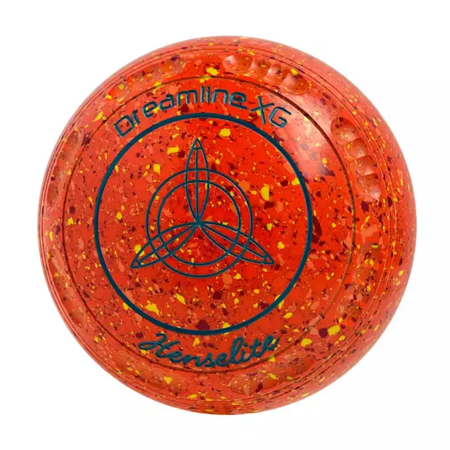 Henselite Dreamline XG Lawn Bowls Size 3 Heavy Gripped - Sunburst AH5-69