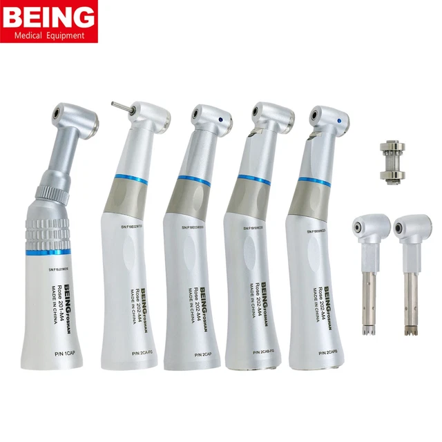 BEING DENTAL ETYPE Push Button Fiber Optic Low Speed Contra Angle fit