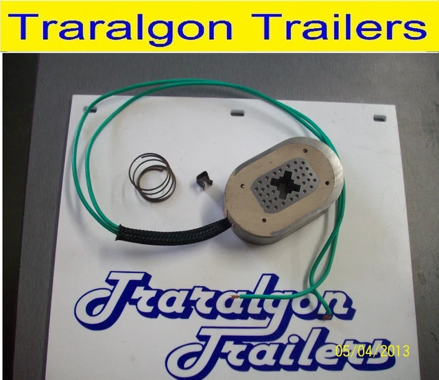 10& OVAL ELECTRIC brake horse float caravan car trailer alko