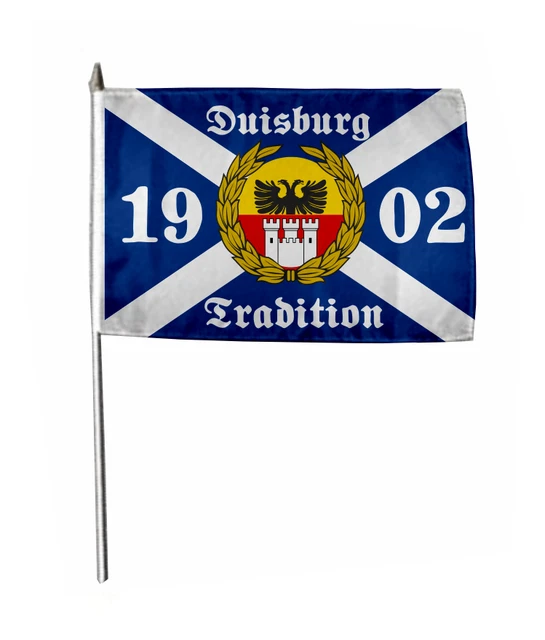 U24 Fahne Flagge Duisburg Bootsflagge Premiumqualit Produktbild-Vorschau 2