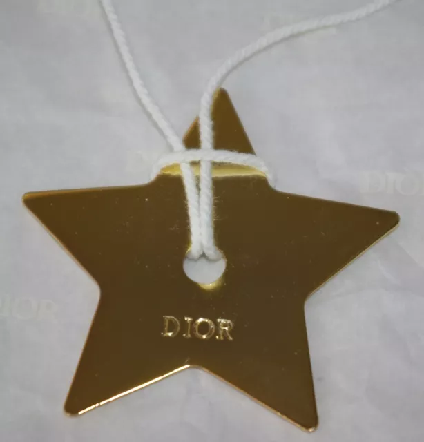 Dior L'etoile De Dior / Dior Lucky Star Superbe Charm's" Bijou De Sac Laiton Or
