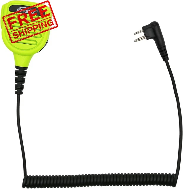 KEYBLU CP200D Waterproof Shoulder for MOTOROLA, Green with 3.5 mm jack