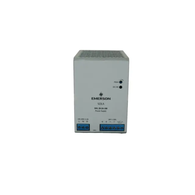 Emerson  Sola SVL 20-24-100 Power Supply 120 - 240 VAC 24 VDC 20 Amp Output