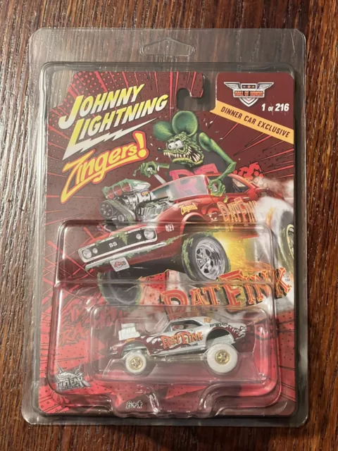 Johnny White Lightning 1967 Camaro Zingers Rat Fink 2022 Vegas Convention Dinner