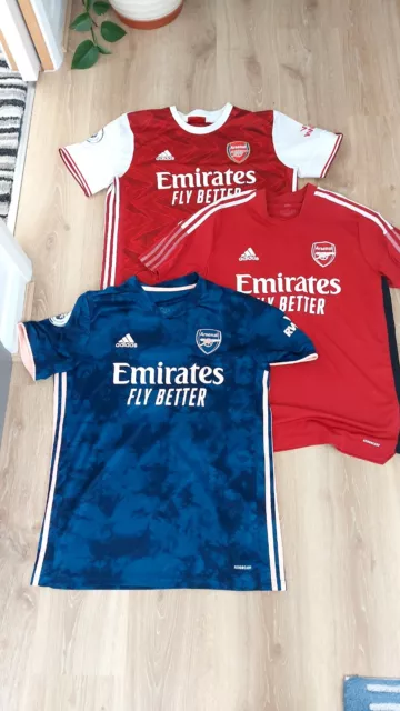 Men's Arsenal Football Shirts Size L Bundle