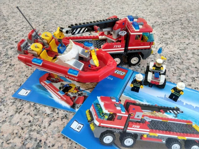 La caserne des pompiers 7945 - LEGO® City - Instructions de montage -  Service client -  FR