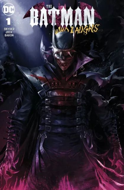 Batman Who Laughs 1 DC Francesco Mattina Trade Variant Scott Snyder Jock Joker
