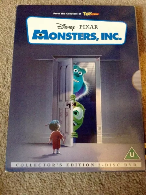 MONSTERS INC - 2 Disc Collector's Edition - Walt Disney, Pixar 2 DVD £3 ...