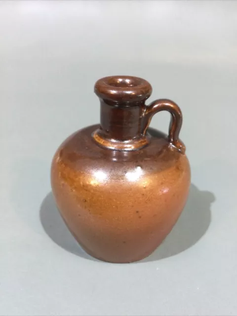 Royal Doulton Lambeth Ware Miniature Flask / Flagon
