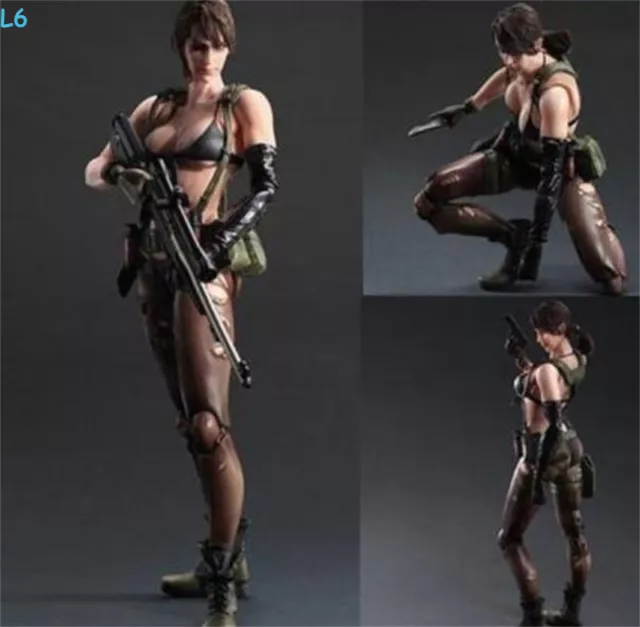 Metal Gear Solid V:The Phantom Pain PLAY ARTS Quiet Movable Action Figure 27CM