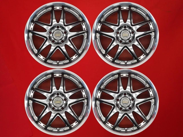 JDM Wheels RAYS VOLK RACING GT-V 17inch 7J 50 PCD114.3 5 holes Set of 4 JDM Wheels RAYS VOLK RACING GT-V 17inch 7J 50 PCD114.3 5 holes Set of 4
