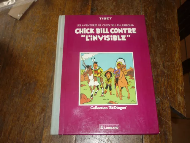 EO 1983 DOS TOILE COLL BEDINGUE CHICK BILL CONTRE L INVISIBLE PAR TIBET(s)