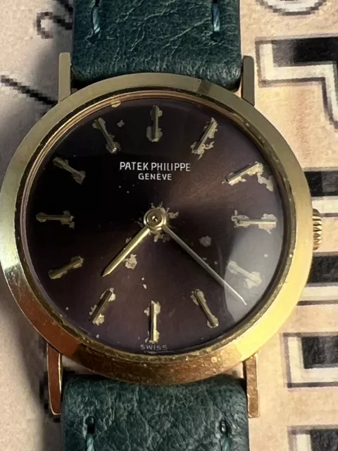 Patek Philippe Calatrava Ref.3338-1 Case Gold 18 Kt Size 26 Mm Pp Manual Caliber