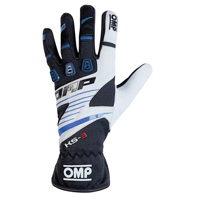 OMP ompkk02743e175l KS-3?Guanti my2018; Nero/Blu; L