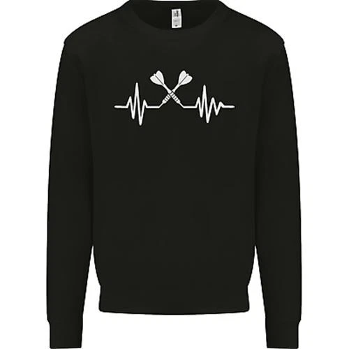 Pulse Freccette Divertente Ecg Bambini Felpa Maglione