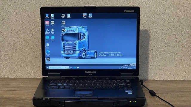 Scania Diagnostic strapazierfähiges TOUGHBOOK CF 52, I5 CPU, SSD, 2.55.1, VCI3