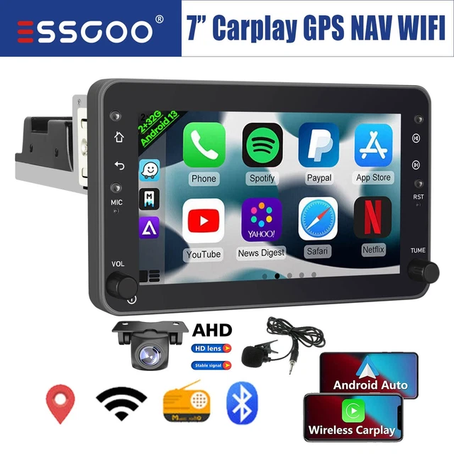 Autoradio 2+32G Carplay GPS BT Telecamera per Alfa Romeo 159 Auto Sportiva Brera Spider