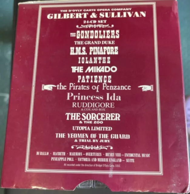 D'oyly Carte Opera Company - Complete Gilbert & Sullivan CD (2003) Audio 2