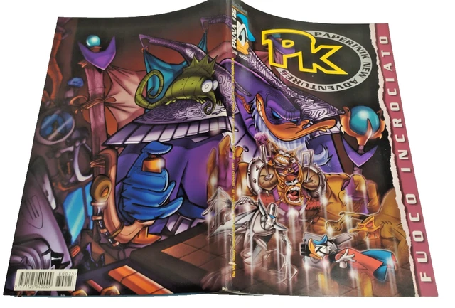 Pkna PKNA-PAPERINIK NEW ADVENTURE # 25-FUOCO INCROCIATO-1a ED-1999+PKSTORE ...